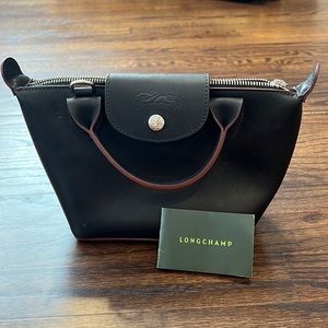 Longchamp Cuir De Veau Doublure Textile (limited edition) NEVER WORN